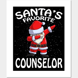 Santas Favorite Counselor Christmas Posters and Art